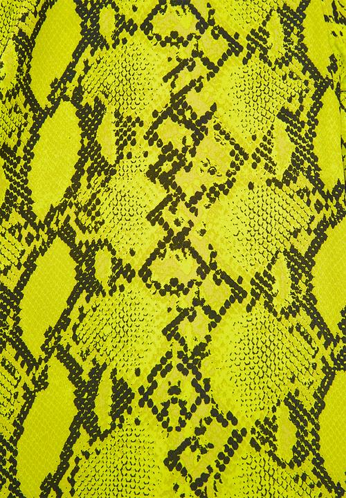 New Look - Snake print shirt - green & black