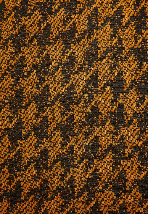 New Look - Dogtooth pinafore - brown & black 