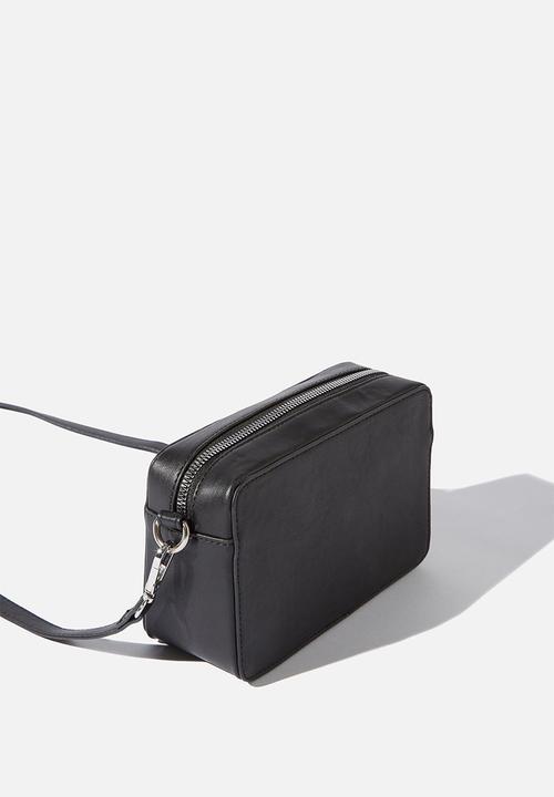 Rubi - Stevie boxy cross body bag - black