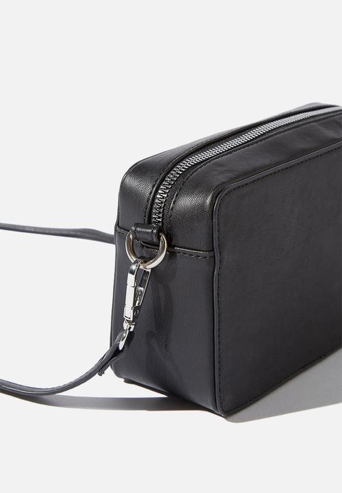 Rubi - Stevie boxy cross body bag - black