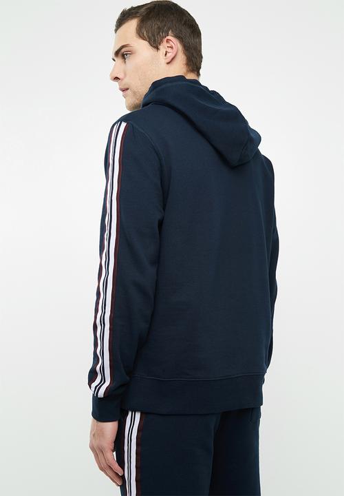 Superbalist - Taped pullover sweat hoodie - navy