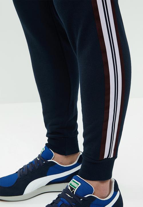 Superbalist - Skinny taped sweat jogger - navy