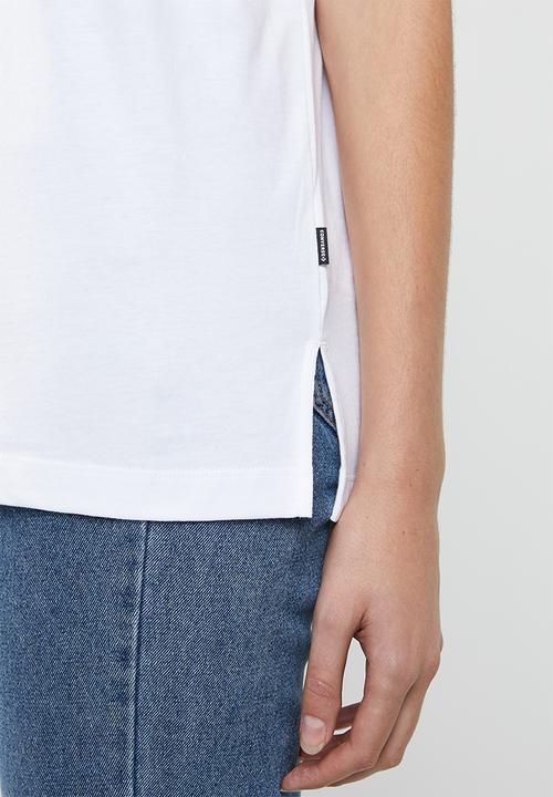 Converse - Converse icon remix boxy tee - white