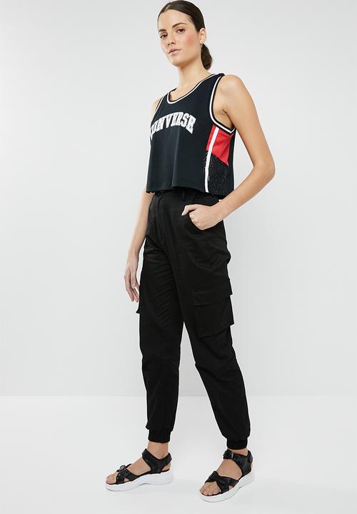 Converse - Basketball mid jersey - black