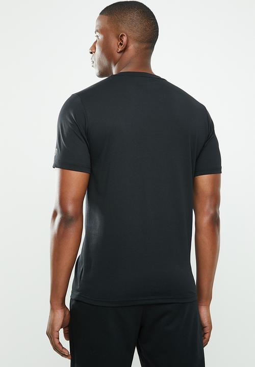 New Balance  - Heather tech short sleeve tee - black