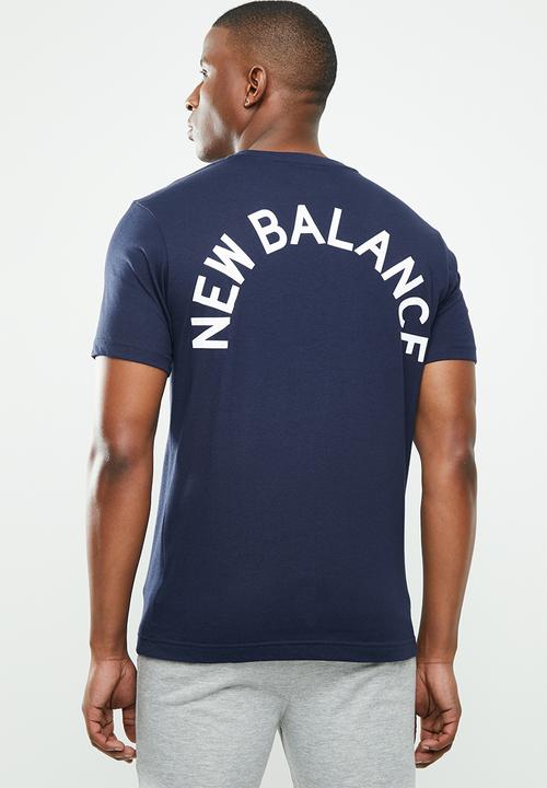 New Balance  - Arch Graphic tee - blue