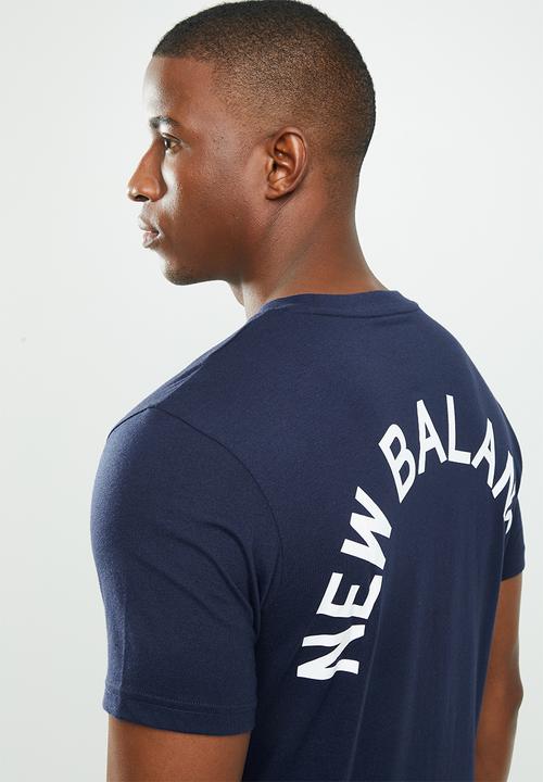 New Balance  - Arch Graphic tee - blue
