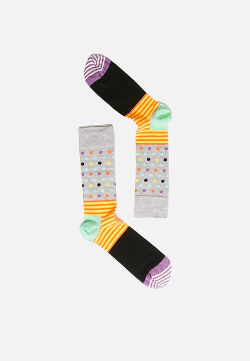 Happy Socks - Combo stripe and dots socks - multi 