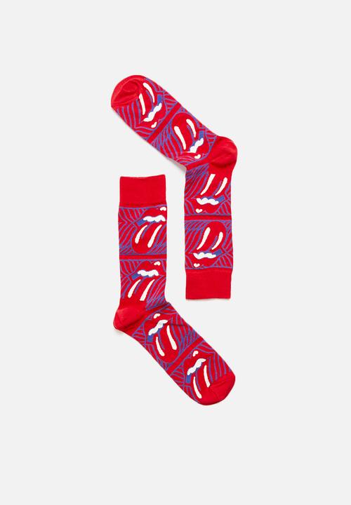 Happy Socks - Rolling stones stripe me up socks - multi