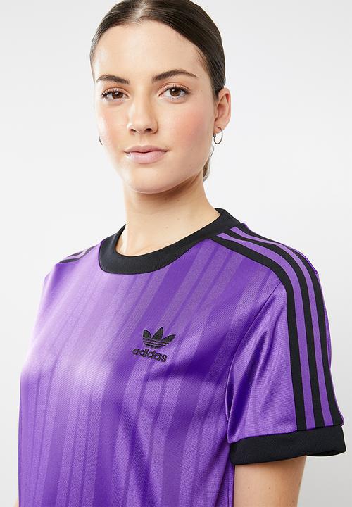 adidas Originals - 3 stripes colour tee - purple