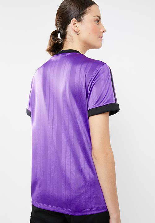 adidas Originals - 3 stripes colour tee - purple