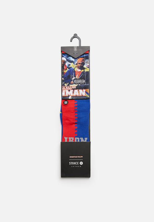 Stance Socks - Ghostface killah socks - multi