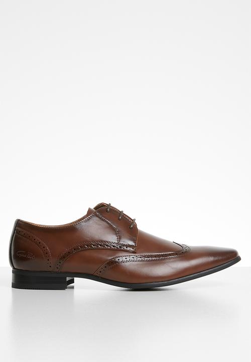 Gino Paoli - Jake lace-up brogue - brown