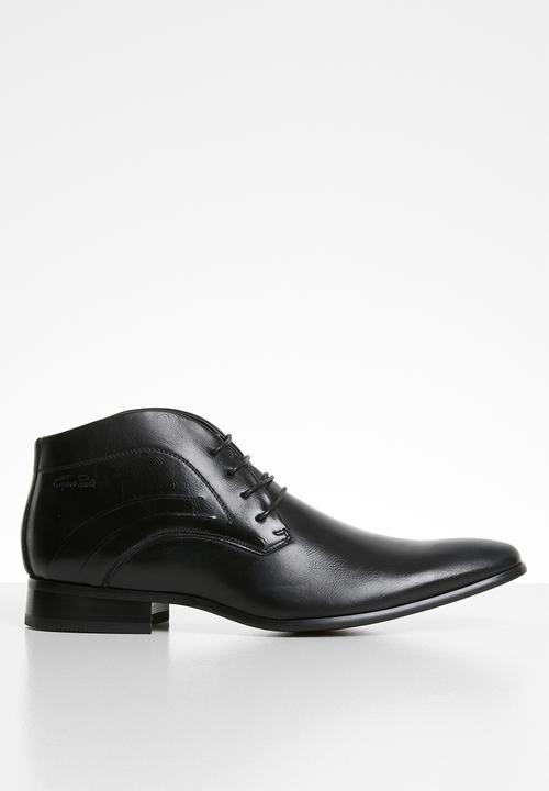 Gino Paoli - James formal lace-up boots - black