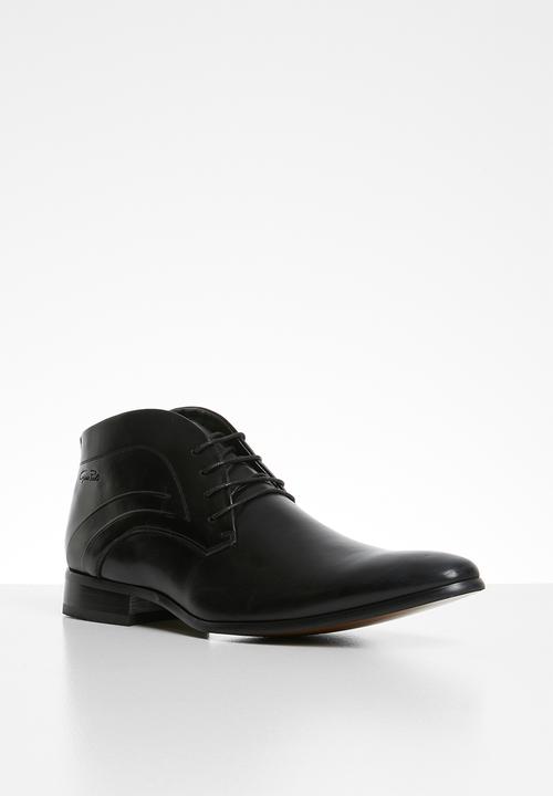 Gino Paoli - James formal lace-up boots - black