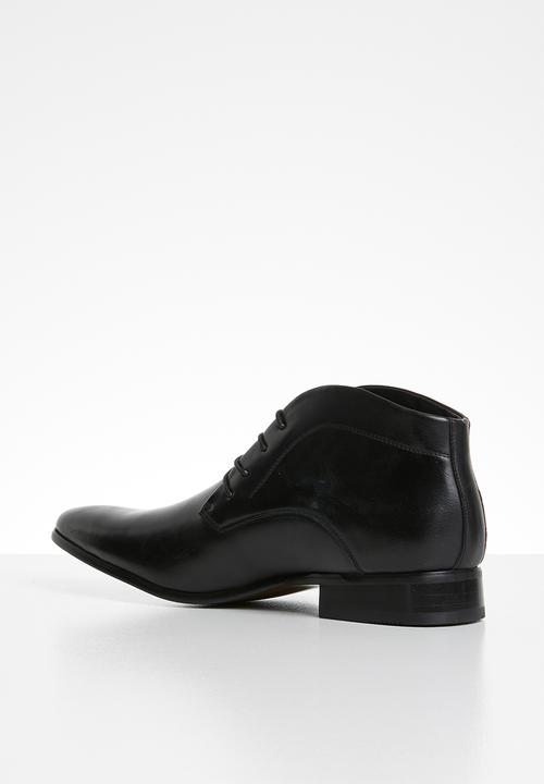Gino Paoli - James formal lace-up boots - black