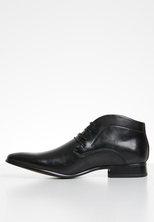 Gino Paoli - James formal lace-up boots - black