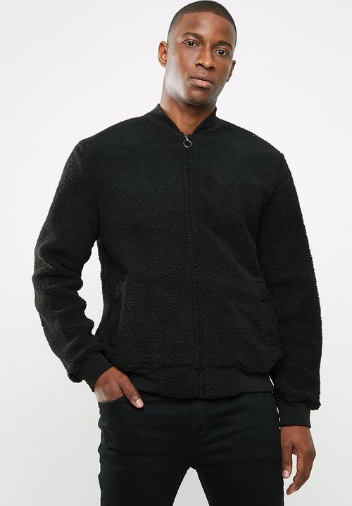 Brave Soul - Manna baseball jacket - black