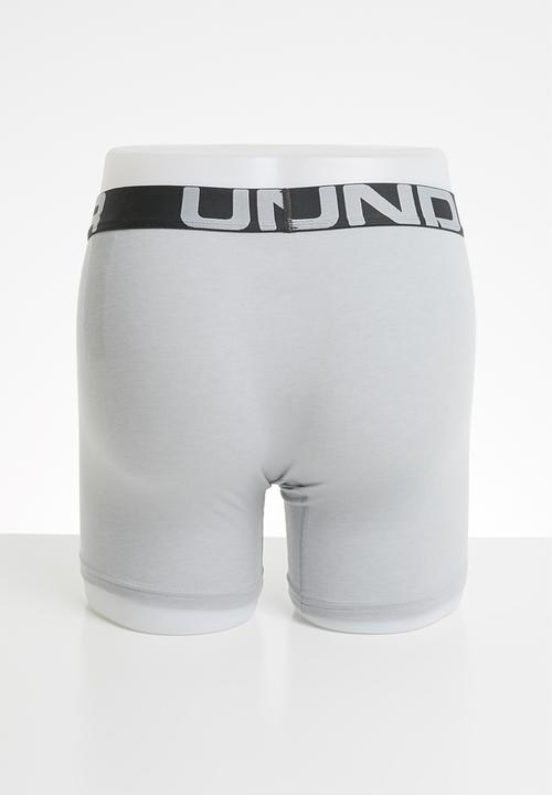 Under Armour - Charged cotton 6inch 3 pack boxer briefs - multi