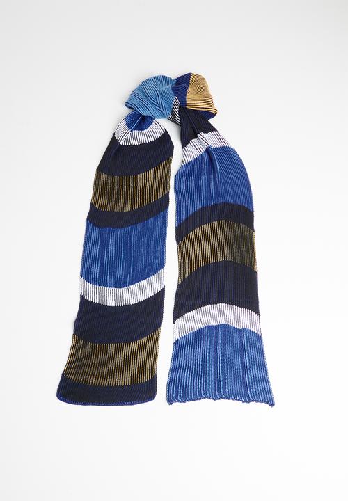 Superbalist - Plaited colourblock scarf - multi