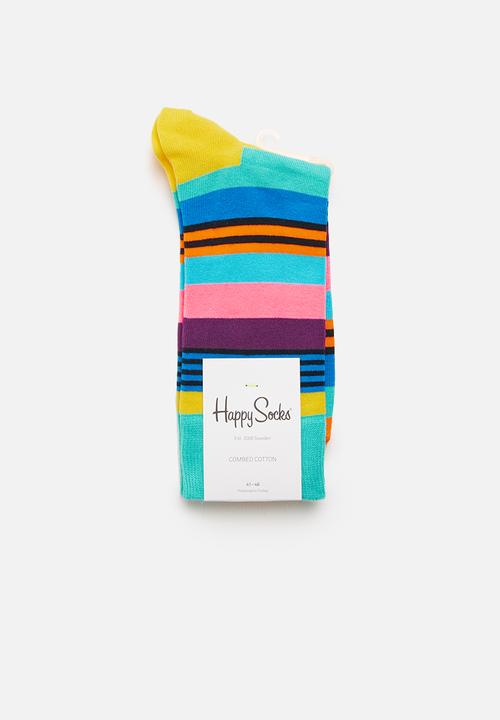 Happy Socks - Multi stripe socks - multi