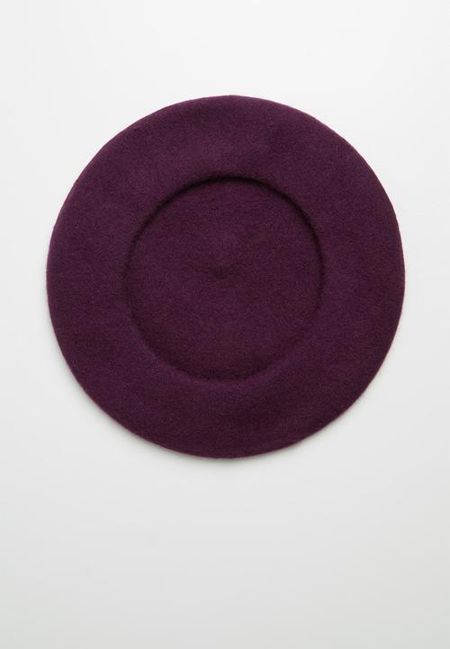 Cotton On - Coco beret - purple 