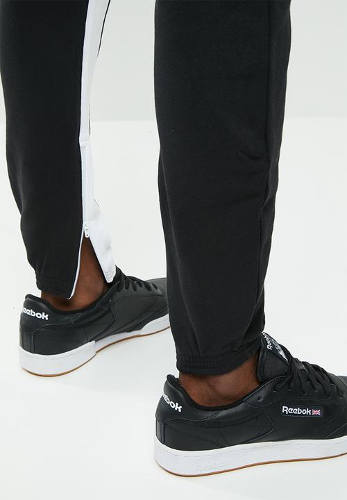 Reebok Classic - CL F zip jogger - black & white