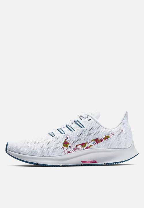 Nike - Air zoom pegasus 36 - white/hyper pink-vast grey-green abys