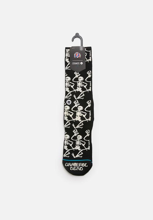 STANCE - Rateful skulls sock - black & cream