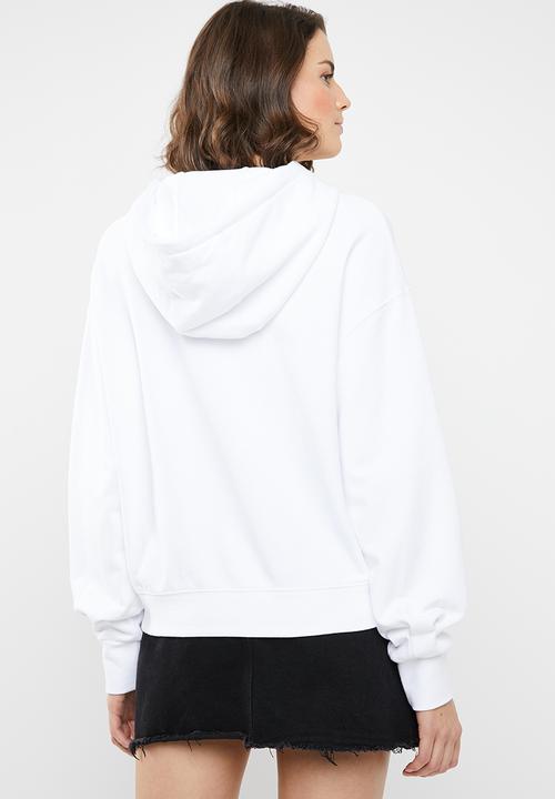 Vans - Cali native hoodie long sleeve top - white