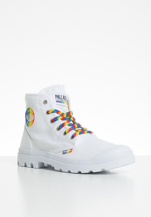 Palladium - Pampa pride - white & rainbow