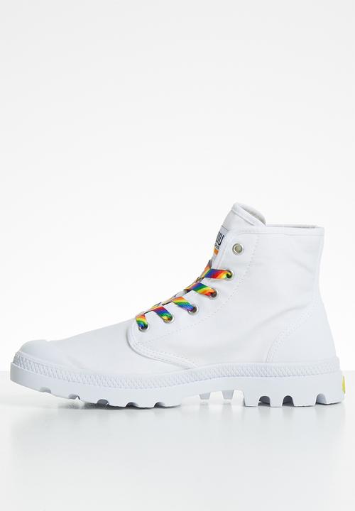 Palladium - Pampa pride - white & rainbow