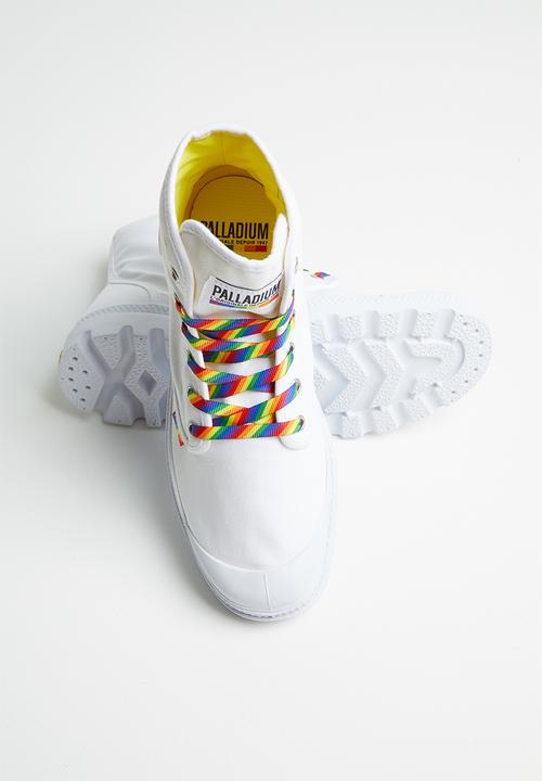 Palladium - Pampa pride - white & rainbow