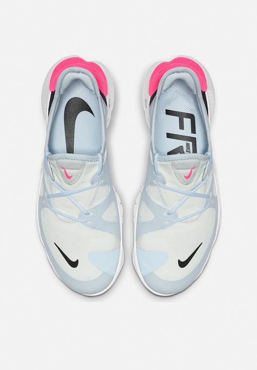 Nike - Free RN 5.0 - white/black-half blue-hyper pink