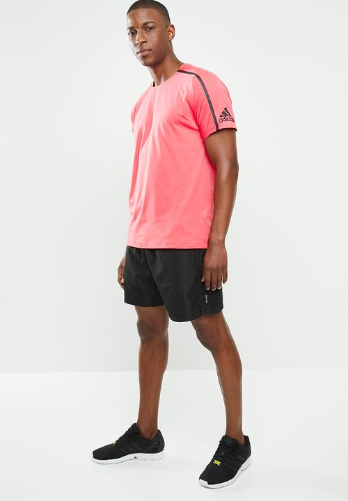 adidas Performance - ZNE short sleeve tee - pink