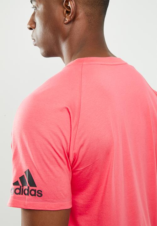 adidas Performance - ZNE short sleeve tee - pink