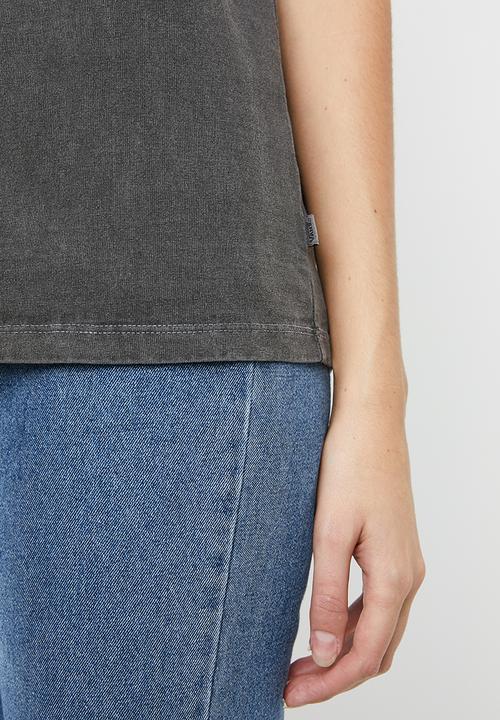 Vans - Cali native BF tee - charcoal 
