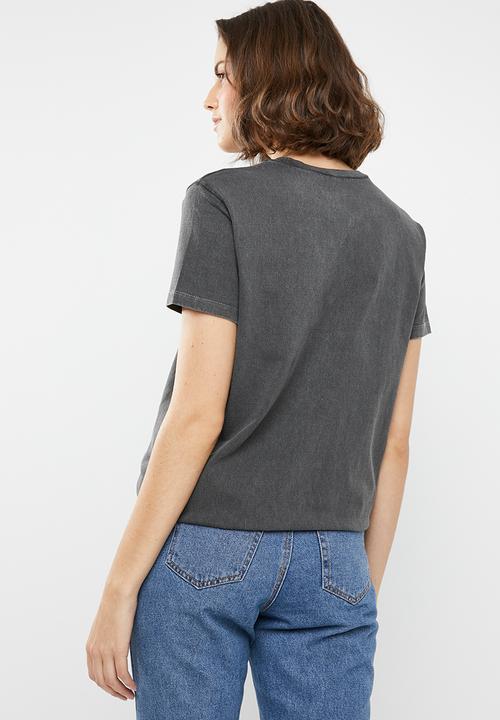 Vans - Cali native BF tee - charcoal 