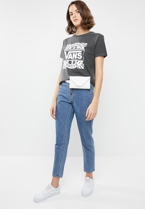 Vans - Cali native BF tee - charcoal 