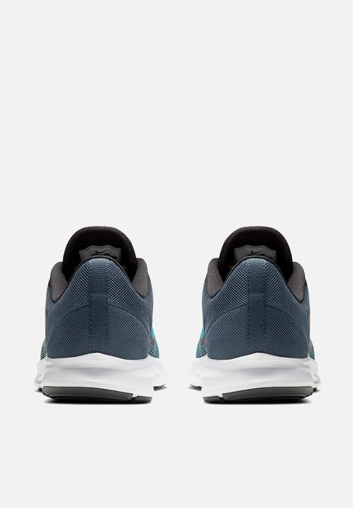 Nike - Downshifter 9 - black/blue lagoon-monsoon blue-white