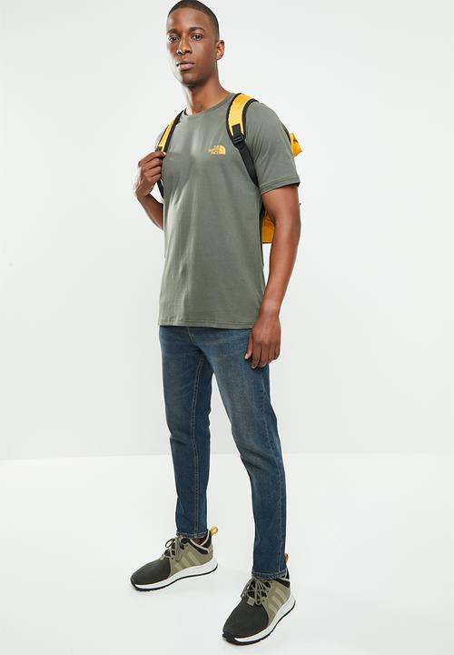 The North Face - Raglan short sleeve redbox tee - green