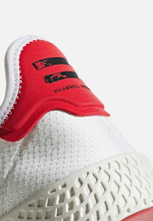 adidas Originals - Pharrell Williams Tennis hu - white / scarlet