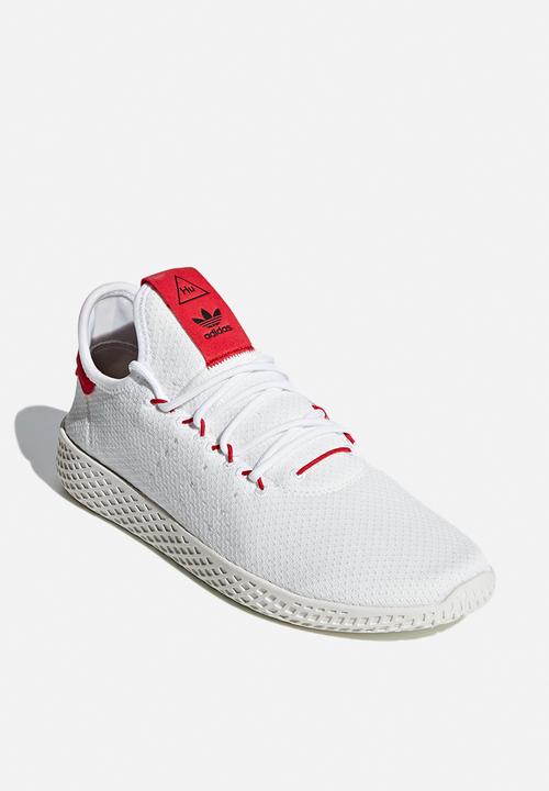 adidas Originals - Pharrell Williams Tennis hu - white / scarlet
