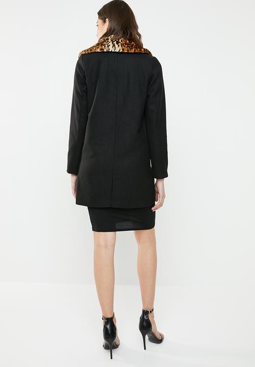 Brave Soul - Faux wool jacket - multi