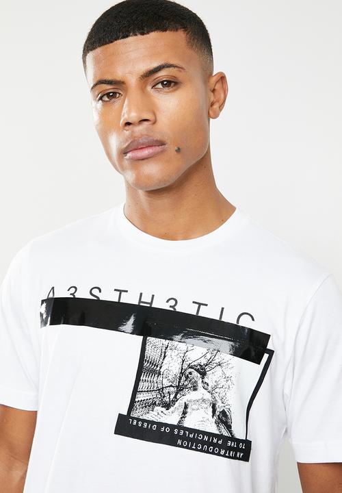 Diesel  - T-just-yp T-shirt - white