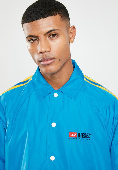 Diesel  - J-akito coach jacket - blue