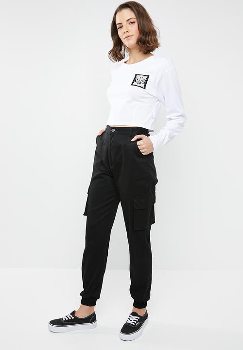 Vans - Cali native native long sleeve top - white