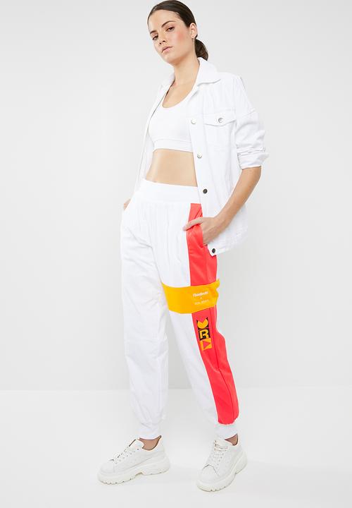 Reebok - Gigi hadid trackpants - white