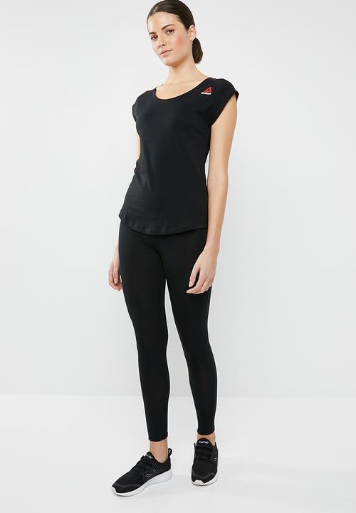 Reebok - Ladies basic tee - black