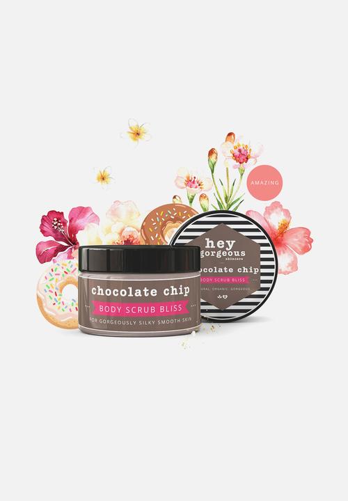 hey gorgeous - Chocolate Chip Body Scrub